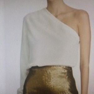 Lauren, Ralph Lauren one shoulder Blouse